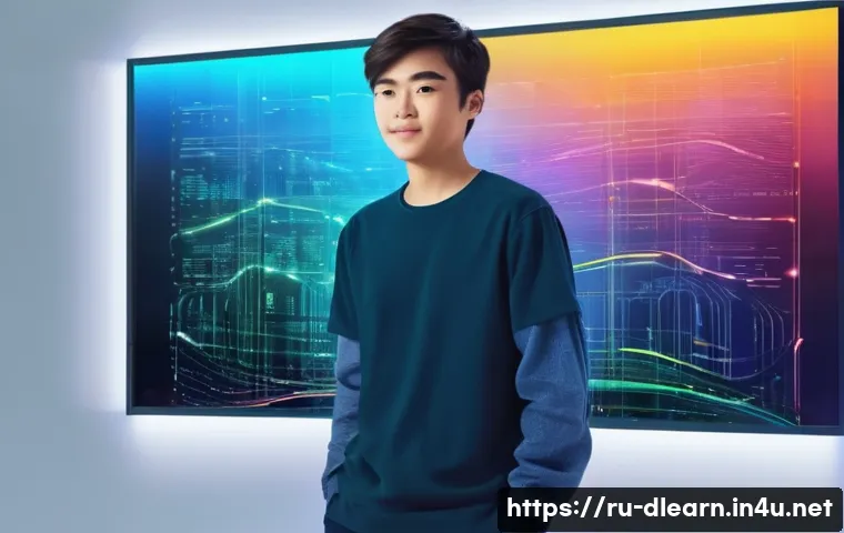 AI 학습 도구 - **Prompt 1: The Curious Beginner in AI's World**
A vibrant digital painting of a young adult, la...